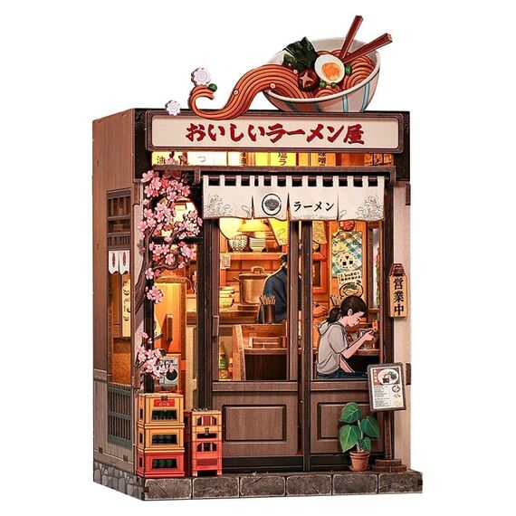 Miniature House Model Kit Oishii Kyoto 22 x 13 cm