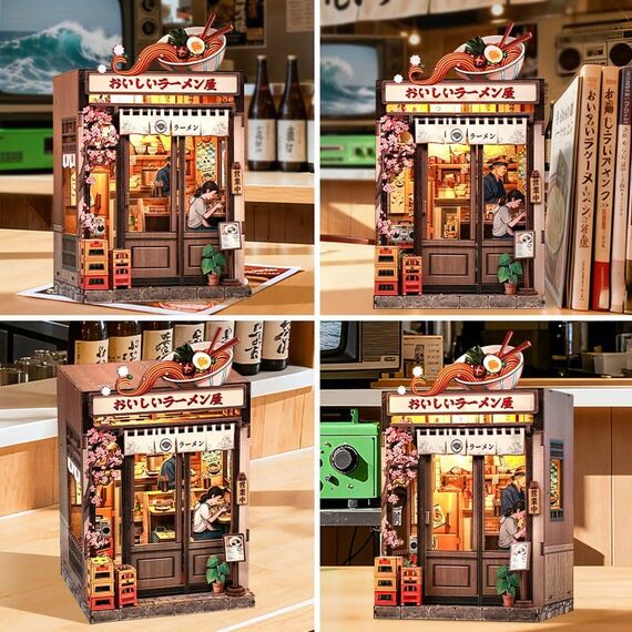 Miniature House Model Kit Oishii Kyoto 22 x 13 cm