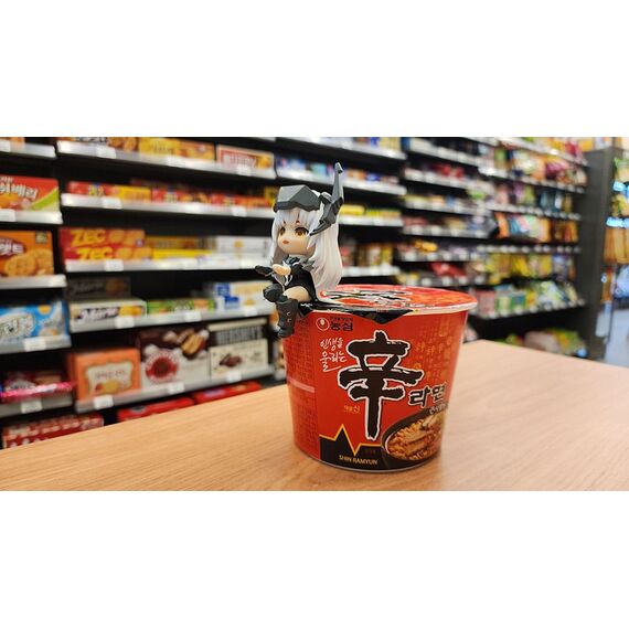 Goddess of Victory: Nikke Cup Noodle Holder PVC Statue Snow White 10 cm