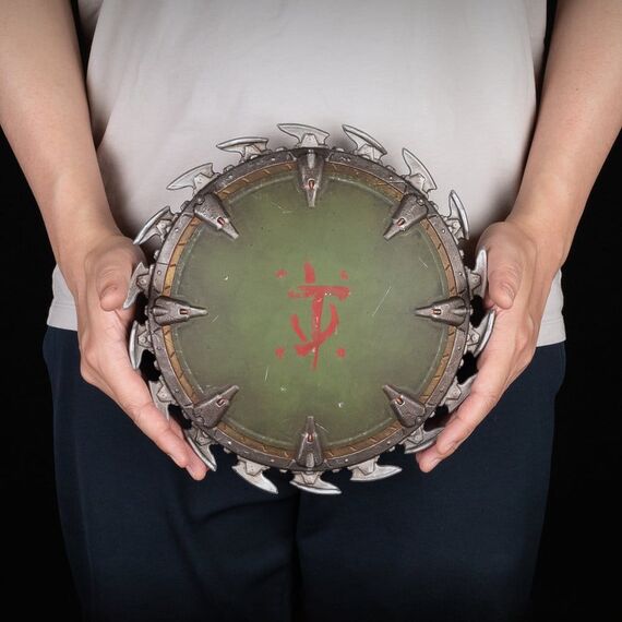 Doom: The Dark Ages Wall Mount Shield Saw 25 x 25 cm