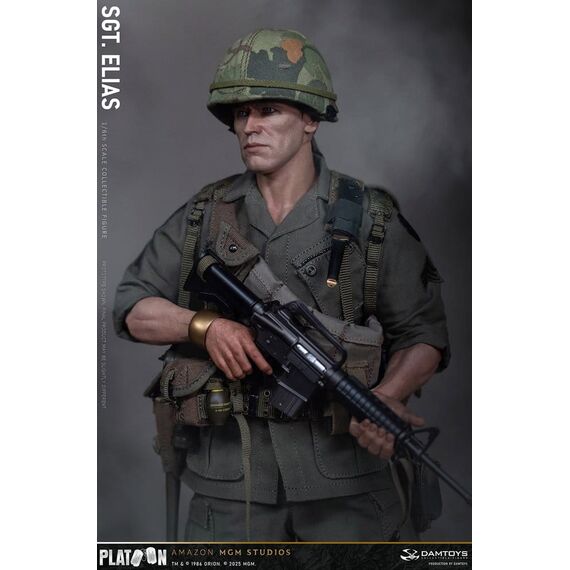 Platoon Action Figure 1/6 Sergeant Elias 30 cm