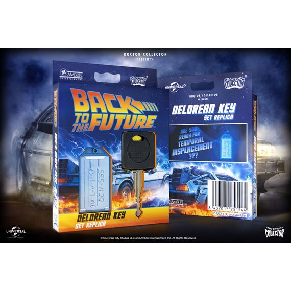 Back To The Future Replica 1/1 DeLorean Key