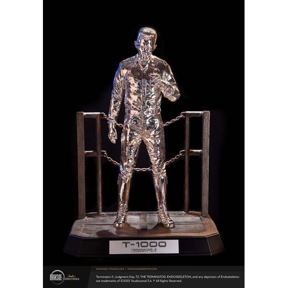 Terminator 2 Judgement Day Premium Statue 1/3 T-1000 Liquid Metal 30th Anniversary Edition 70 cm