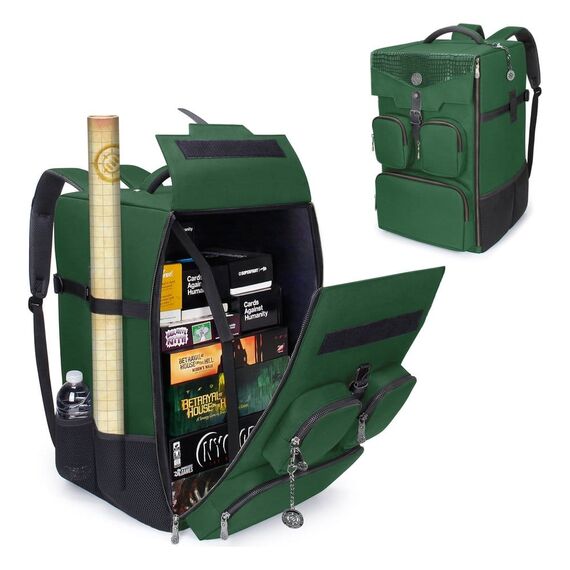 Enhance Board Game Backpack Collector's Edition Green