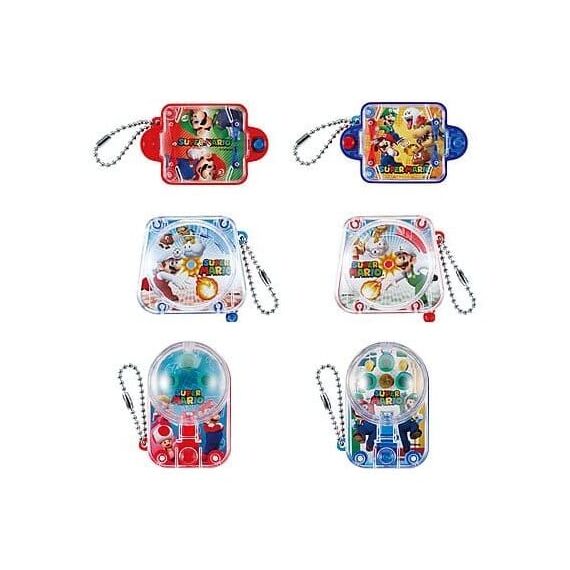 Super Mario mini game Keychain Display (12)