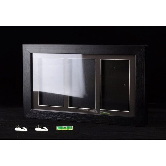 Evoretro Graded Card Display Frame for 3 PSA Graded Cards