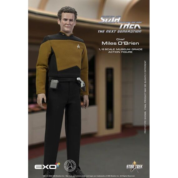 Star Trek: The Next Generation Action Figure 1/6 Chief Miles O'Brien Essential Version 30 cm