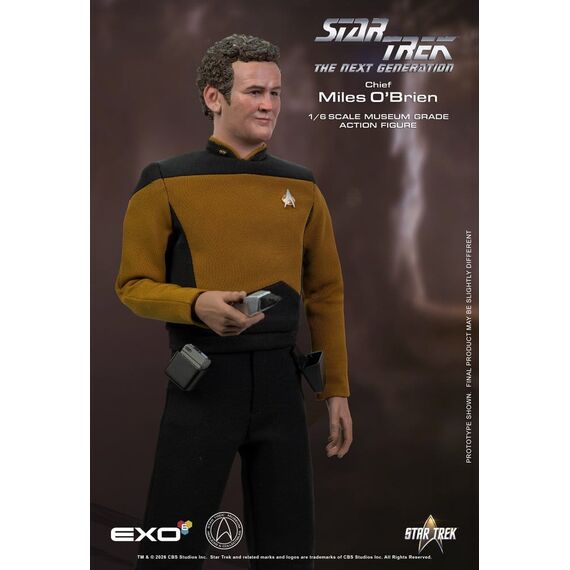 Star Trek: The Next Generation Action Figure 1/6 Chief Miles O'Brien Essential Version 30 cm