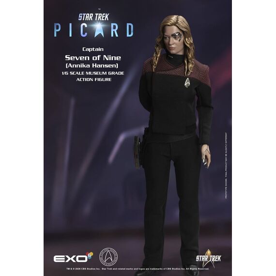 Star Trek: Picard Action Figure 1/6 Captain Seven of Nine 29 cm