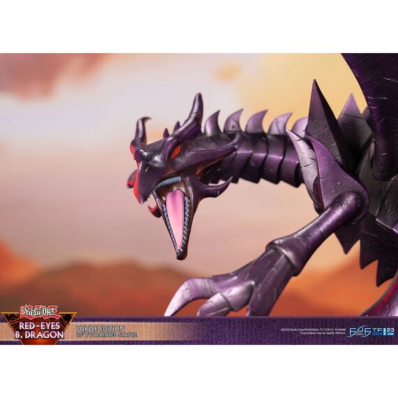 Yu-Gi-Oh! PVC Statue Red-Eyes B. Dragon Purple Colour 33 cm