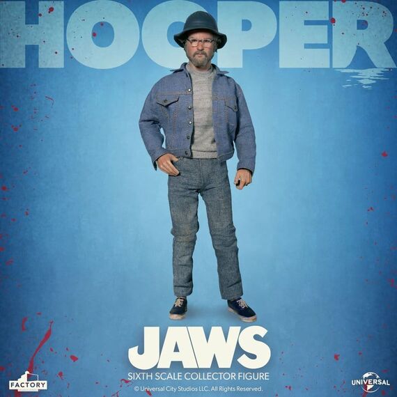 Jaws Action Figure 1/6 Hooper 15 cm