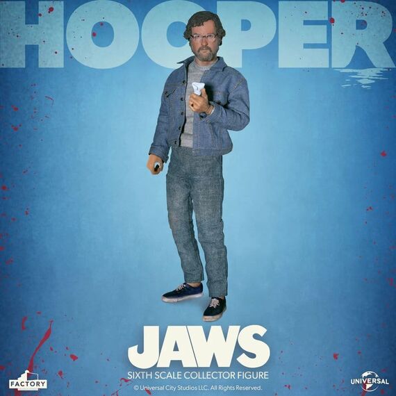 Jaws Action Figure 1/6 Hooper 15 cm