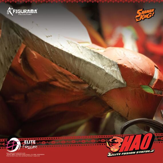 Shaman King Elite Fusion Diorama 1/6 Hao 65 cm