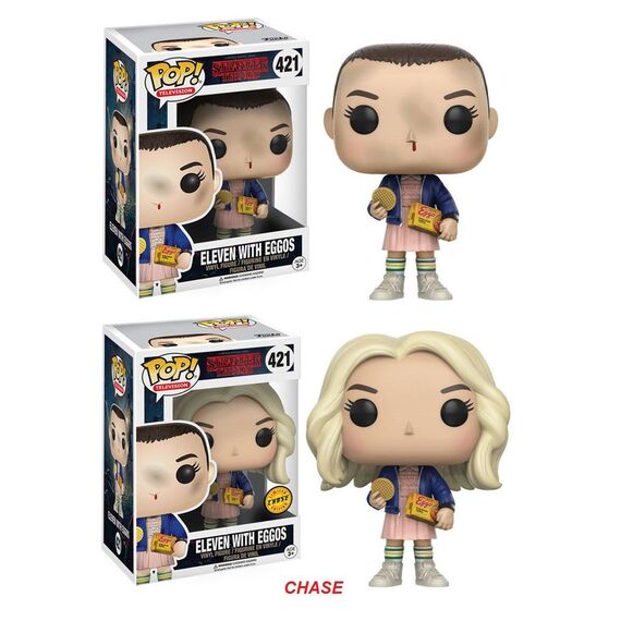 Stranger Things POP! TV Vinyl Figures Eleven With Eggos 9 cm Assortment (6)