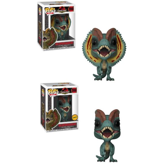 Jurassic Park POP! Movies Vinyl Figures 9 cm Dilophosaurus Assortment (6)