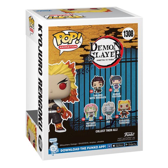 Demon Slayer POP! Animation Vinyl Figure Rengoku 9 cm
