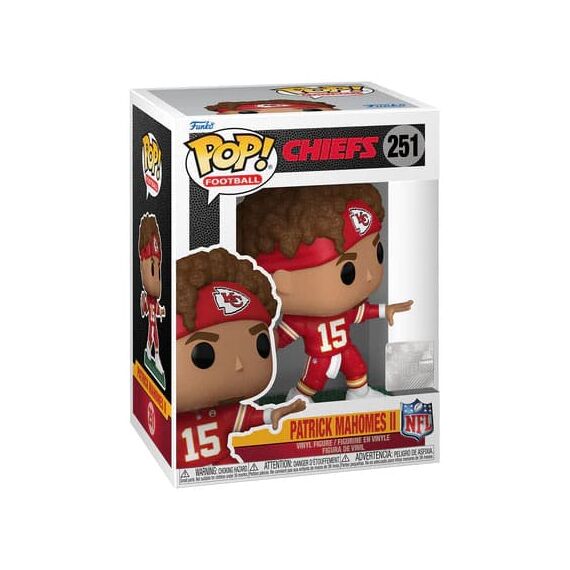 NFL: Legends POP! Sports Vinyl Figure Chiefs- Patrick Mahomes II(2023) 9 cm