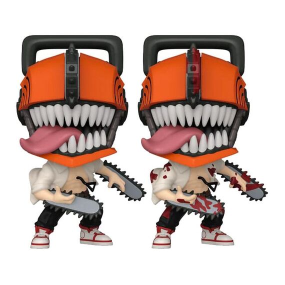 Chainsaw Man POP! Animation Vinyl Figures Chainsaw Man w/CH(BD) 9 cm Assortment (6)