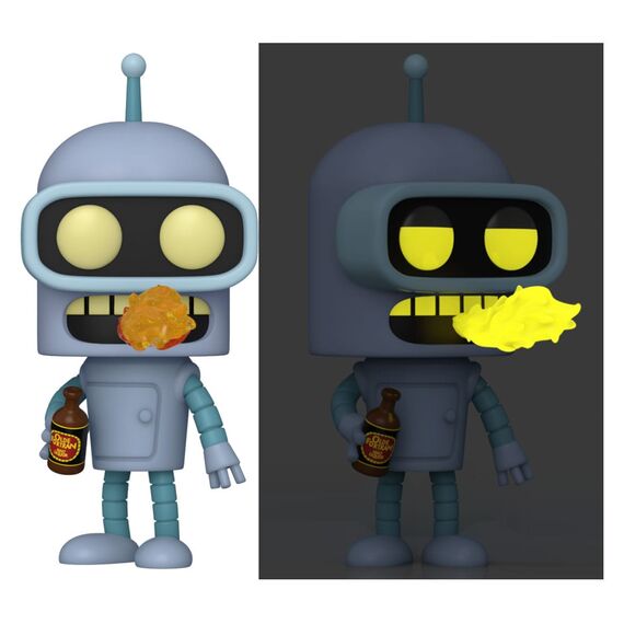 Futurama POP! TV Vinyl Figures Bender w/CH(GW) 9 cm Assortment (6)
