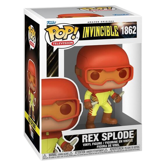 Invincible 2 POP! Vinyl Figures Rex Splode with Chase 9 cm Assortment (6)