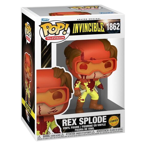 Invincible 2 POP! Vinyl Figures Rex Splode with Chase 9 cm Assortment (6)