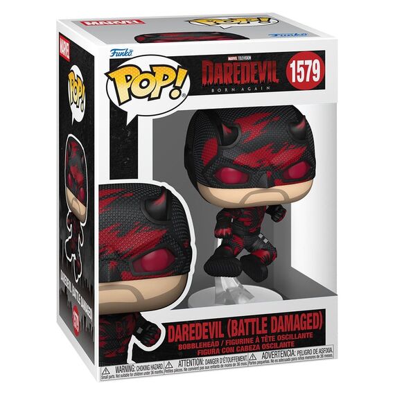 Daredevil: Born Again POP! Marvel Vinyl Figure Daredevil (Battle Damaged) 9 cm