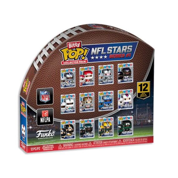 NFL Bitty POP! Vinyl Figure Multipack 2,5 cm Display (12)