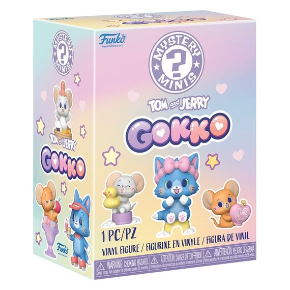 Tom & Jerry Gokko Mystery Mini Figures 5 cm Display (12)