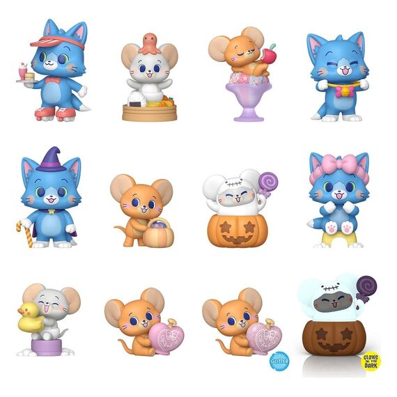Tom & Jerry Gokko Mystery Mini Figures 5 cm Display (12)