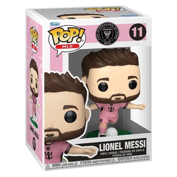 EFL POP! MLS Vinyl Figure Inter Miami CF - Lionel Messi (Pink) 9 cm