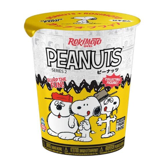 Peanuts Rokimoto Cup of Fun Blind Box Figures 10 cm Series 2 Display (12)