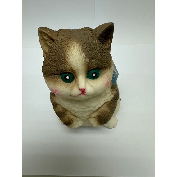 Fun Maker Squishy Fidget Toy Dark Brown Cat 11 cm