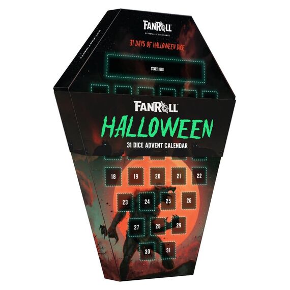 Halloween Advent Calendar 31 Days Dice Goblin Werewolf 2026