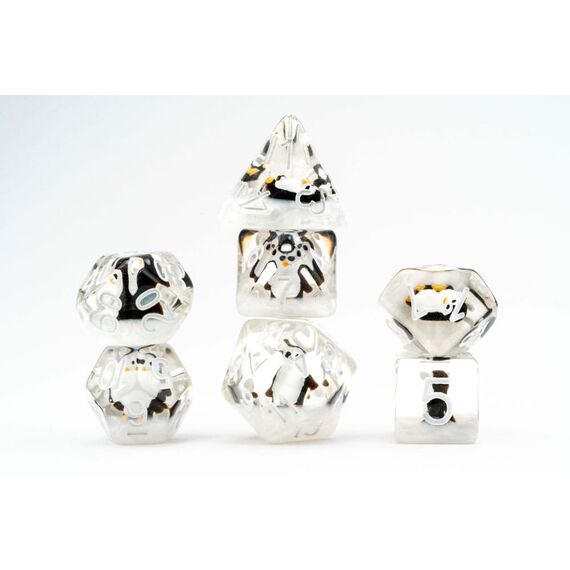 FanRoll  Dice Set Penguin (7)