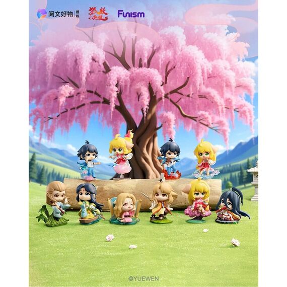Fox Spirit Matchmaker Blind Box Mini Figures Sea Oath Mountain Alliance 8 cm Display (8)