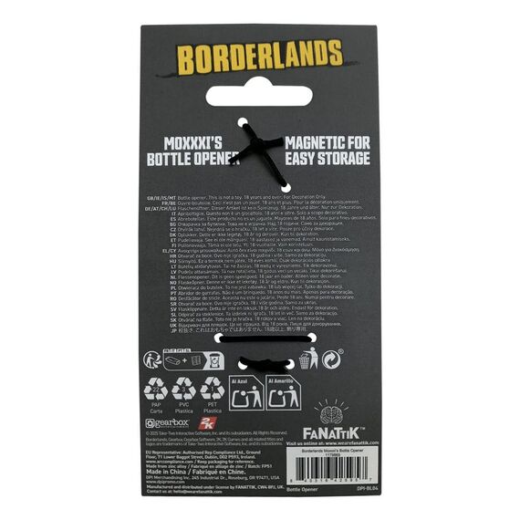 Borderlands Bottle Opener Mad Moxxi