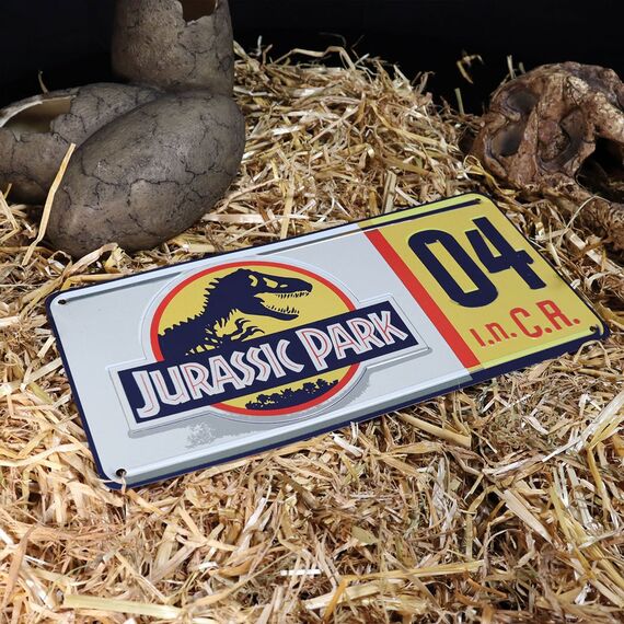 Jurassic Park Replica 1/1 Dennis Nedry License Plate