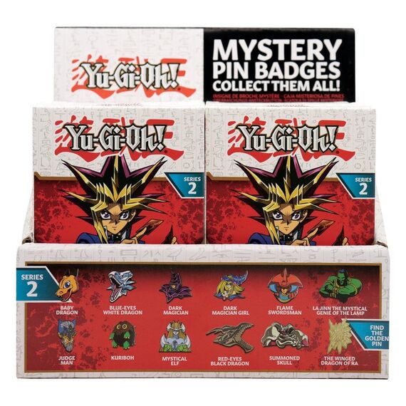 Yu-Gi-Oh! Mystery Pin Badges Volume 2 Blind Box Display (12)