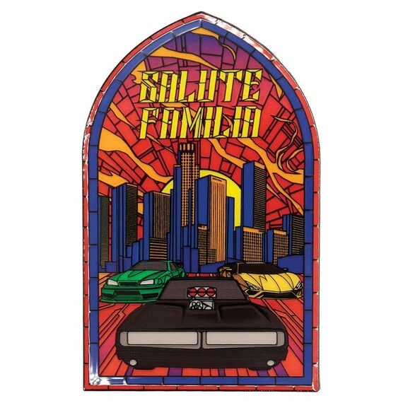 Fast & Furious Ingot Stained Glass Style Metal