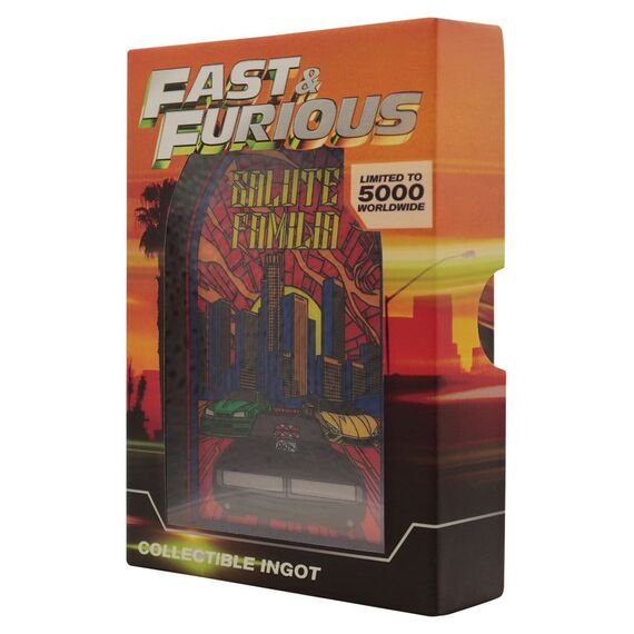 Fast & Furious Ingot Stained Glass Style Metal