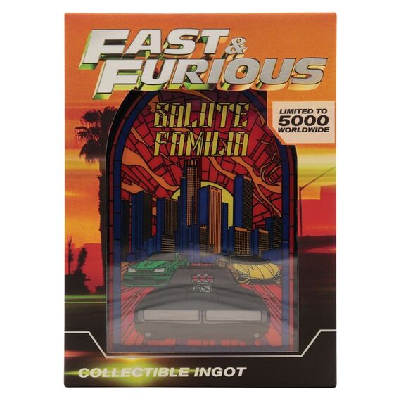 Fast & Furious Ingot Stained Glass Style Metal
