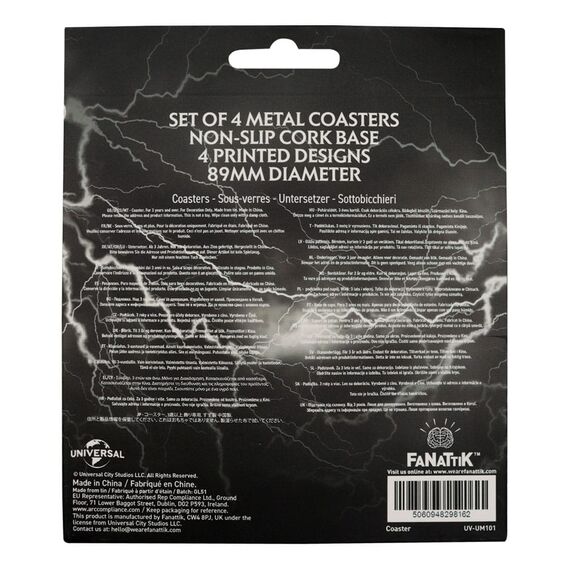 Universal Monsters Coaster 4-Pack