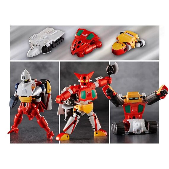 Getter Robo Action Figure 3-Pack Dynamic Change Getter Robo 12 cm