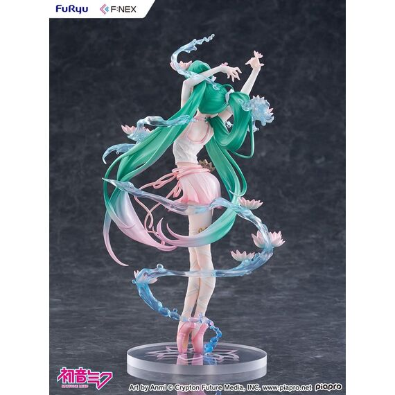Hatsune Miku F:NEX PVC Statue 1/7 Water lily Ver. 27 cm