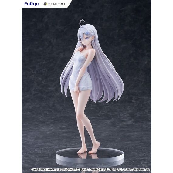 Playing Death Games to Put Food on the Table Light Novel PVC Statue Yuki Golden Bath Ver. 30 cm