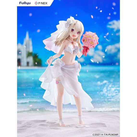 Fate/kaleid liner Prisma Illya: Licht - The Nameless Girl F:NEX PVC Figure 1/7 Illyasviel von Einzbern Wedding Swimsuit Ver. 21 cm