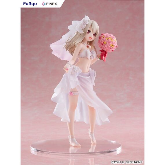 Fate/kaleid liner Prisma Illya: Licht - The Nameless Girl F:NEX PVC Figure 1/7 Illyasviel von Einzbern Wedding Swimsuit Ver. 21 cm