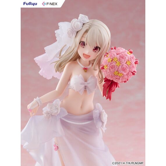 Fate/kaleid liner Prisma Illya: Licht - The Nameless Girl F:NEX PVC Figure 1/7 Illyasviel von Einzbern Wedding Swimsuit Ver. 21 cm
