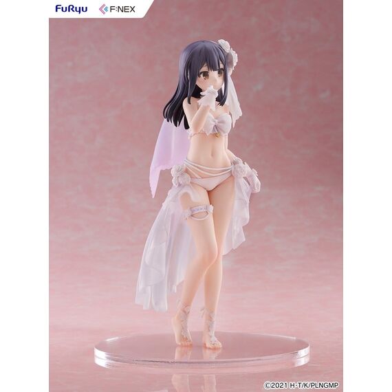 Fate/kaleid liner Prisma Illya: Licht - The Nameless Girl F:NEX PVC Figure 1/7 Miyu Edelfelt Wedding Swimsuit Ver. 21 cm