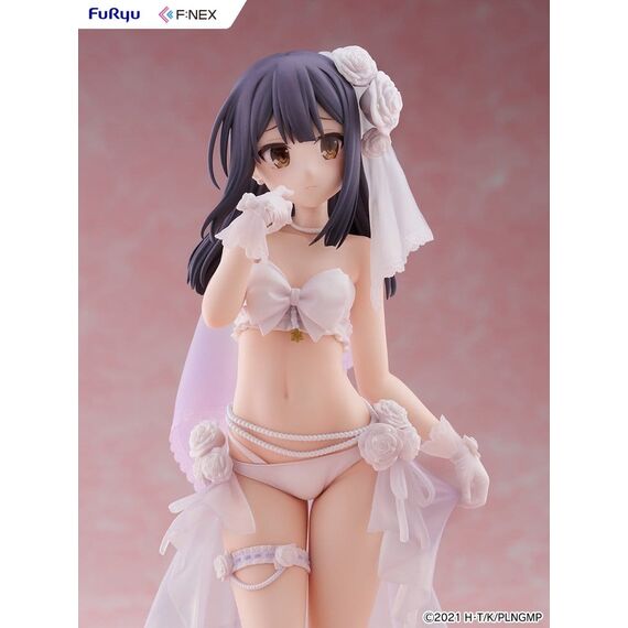 Fate/kaleid liner Prisma Illya: Licht - The Nameless Girl F:NEX PVC Figure 1/7 Miyu Edelfelt Wedding Swimsuit Ver. 21 cm